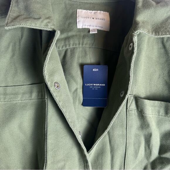 Lucky Brand Green Jacket NEW - Picture 3 of 6